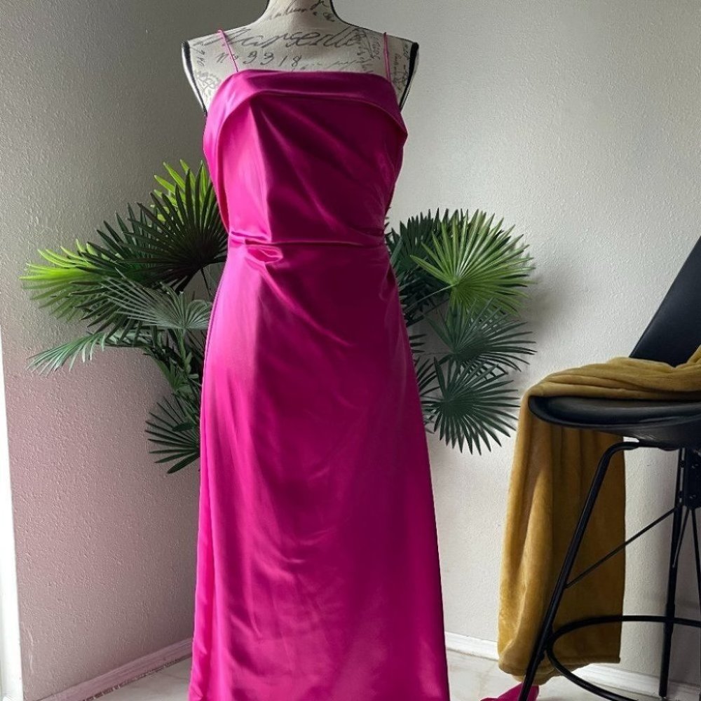 Beautiful Morgan & Co Silk Prom Dress